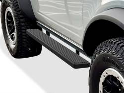 APS - APS IStep 6" Running Boards Black 21-25 Ford Bronco 2DR IB06FCA2B - Image 1