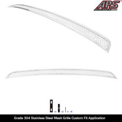 APS - APS Wire Mesh Bumper Grille Polish 15-20 Chevrolet Colorado GR03GFC17T - Image 2