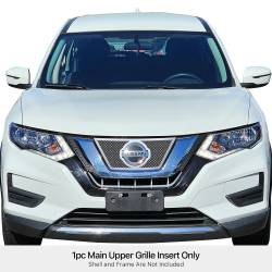 APS - APS Wire Mesh Grille Polish for 17-20 Nissan Rogue GR14GEE72T - Image 1