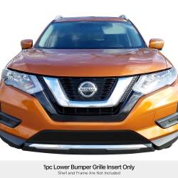 APS - APS Wire Mesh Bumper Grille Black for 17-20 Nissan Rogue GR14GEE73H - Image 1