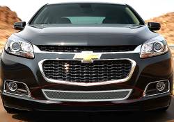 APS - APS Wire Mesh Bumper Grille Polish 14-16 Chevrolet Malibu GR03GFC41T - Image 1