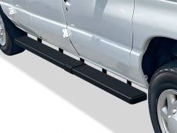 APS - APS IStep 6" Running Boards Black 99-14 Ford E-Series Van IB06FDJ4B - Image 1