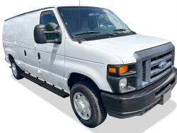 APS - APS IStep 6" Running Boards Black 99-14 Ford E-Series Van IB06FDJ4B - Image 2