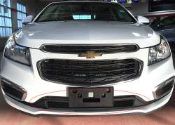 APS - APS Wire Mesh Bumper Grille Black 2015 Chevrolet Cruze GR03GFC43H - Image 1