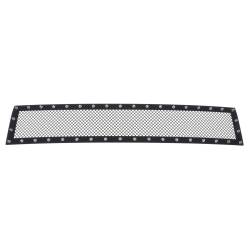 APS - APS Rivet Style Stainless Bumper Grille Black for 14-24 4Runner GR20LEI78H - Image 3