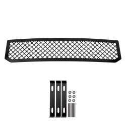 APS - APS GR06GFB34K Wire Mesh Bumper Grille Black for 21-23 Ford F150 - Image 3