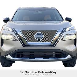 APS - APS Wire Mesh Grille Polish for 21-23 Nissan Rogue GR14GEE74T - Image 1