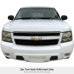APS - APS GR03GFD67H Wire Mesh Bumper Grille Black for 07-13 Chevrolet Avalanche - Image 1