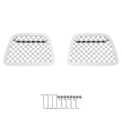 APS - APS Wire Mesh Bumper Grille Polish 07-13 Chevrolet Avalanche GR03GFD67S - Image 3