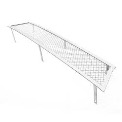 APS - APS Wire Mesh Bumper Grille Polish for 09-12 Nissan Xterra GR14GEE75T - Image 2