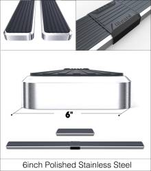 APS - APS IStep 6" Running Boards Brushed 15-25 Ford Transit Van IB06FDJ5A - Image 3