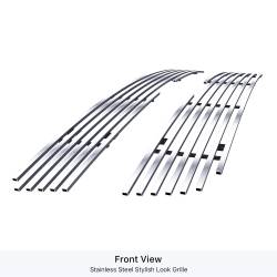 APS - APS Stainless Billet Grille Polish 02-06 Chevrolet Avalanche GR03FEC29S - Image 2