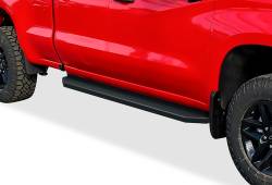 APS - APS H-Series Running Boards Black 19-25 Silverado/Sierra Double IB03RBI5H - Image 1