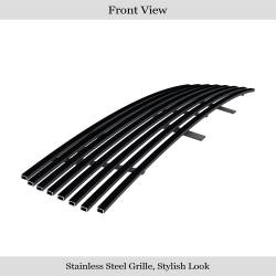 APS - APS Stainless Billet Bumper Grille Black 06-07 Saturn Vue GR19HGF13J - Image 2