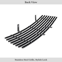 APS - APS Stainless Billet Bumper Grille Black 06-07 Saturn Vue GR19HGF13J - Image 3