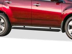 APS - APS IStep 6" Running Boards Black 07-10 Acura MDX IB08FAD1B - Image 1