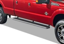 APS - APS IStep 6" Running Boards Brushed 99-16 Super Duty Crew IB06FJA1A - Image 1