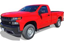APS - APS IRunning Running Boards Polish 19-25 Silverado/Sierra Reg IB03RBI6A - Image 2