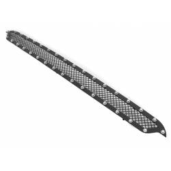 APS - APS Rivet Style Stainless Bumper Grille Black for 12-15 Tacoma GR20LFI38H - Image 2