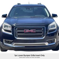 APS - APS Wire Mesh Bumper Grille Polish 13-16 GMC Acadia GR07GEI76T - Image 1