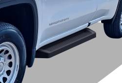 APS - APS IRunning Running Boards Black 19-25 Silverado/Sierra Reg IB03RBI6B - Image 1