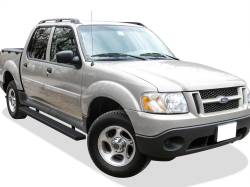 APS - APS IStep 6" Running Boards Black 01-06 Explorer Sport Trac IB06FJB7B - Image 2