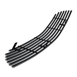 APS - APS Stainless Billet Bumper Grille Black for Mitsubishi Galant GR21FGB10J - Image 3