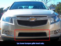 APS - APS Wire Mesh Bumper Grille Black 11-14 Chevrolet Cruze GR03GFH41H - Image 1