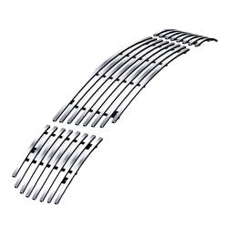APS - APS Stainless Billet Bumper Grille Brushed for 07-08 VW Rabbit GR22FEE35C - Image 2