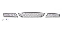 APS - APS Wire Mesh Bumper Grille Black for 06-07 BMW 325I/330I GR23GEE24H - Image 2
