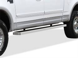 APS - APS IStep 6" Running Boards Brushed 01-03 Ford F150 Crew IB06FJJ9C - Image 1