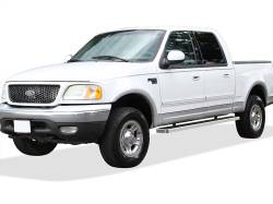 APS - APS IStep 6" Running Boards Brushed 01-03 Ford F150 Crew IB06FJJ9C - Image 2