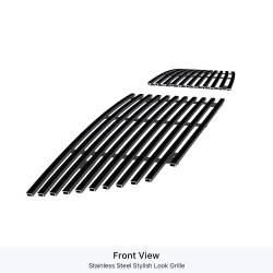 APS - APS Stainless Billet Grille Black for 07-11 Mercedes S550/S600 GR26FFE96J - Image 2