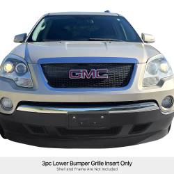 APS - APS Wire Mesh Bumper Grille Black 07-12 GMC Acadia GR07GFE14H - Image 1