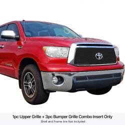 APS - APS Stainless Billet Grille Black for 10-13 Toyota Tundra GR20FAJ08J - Image 1