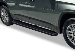 APS - APS IRunning Running Boards Black 18-23 Chevy Traverse IB03RCC3B - Image 1