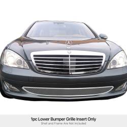 APS - APS Wire Mesh Bumper Grille Polish for 07-09 Mercedes S450/S550 GR26GEE19T - Image 1