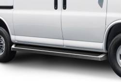 APS - APS IB03RDJ0A iRunning Running Boards Polish for 03-25 Express/Savana Van - Image 1