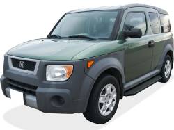 APS - APS H-Series Running Boards Black 03-11 Honda Element IB08RAB3H - Image 2