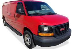 APS - APS IB03RDJ0H H-Series Running Boards Black for 03-25 Express/Savana Van - Image 2