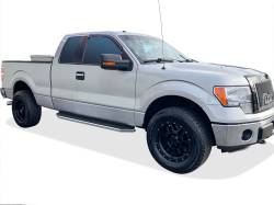 APS - APS H-Series Running Boards Polish 04-14 Ford F150 Extended IB06RAG6Y - Image 2