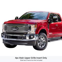 APS - APS Stainless Billet Grille Polish 20-22 Super Duty King Ranch GR06FEA96S - Image 1