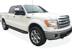 APS - APS H-Series Running Boards Black 09-14 Ford F150 Crew IB06RAG7H - Image 2