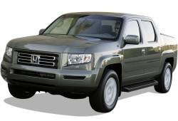 APS - APS IRunning IB08RAB4B Running Boards Black for 06-14 Honda Ridgeline - Image 2