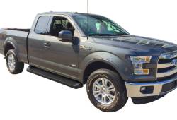 APS - APS IB06RAH8B IRunning Running Boards Black for 15-25 F150/Super Duty Ext - Image 2
