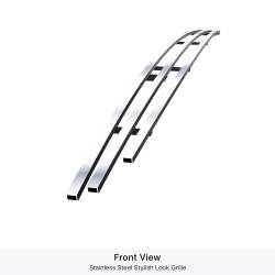 APS - APS Stainless Billet Hood Grille Polish for 07-09 Toyota Tundra GR20FEA50S - Image 2