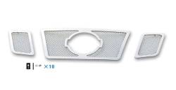 APS - APS Wire Mesh Grille Polish for 09-21 Nissan Frontier GR14GFF41T - Image 2