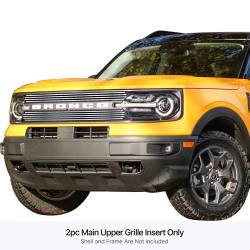 APS - APS Stainless Billet Grille Polish 21-25 Ford Bronco Sport GR06FEB61S - Image 1