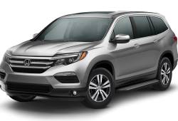 APS - APS IB08RCE2H H-Series Running Boards Black for 16-22 Honda Pilot - Image 2