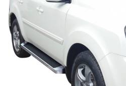 APS - APS IRunning Running Boards Polish Honda Pilot/Acura MDX IB08RIG0A - Image 1